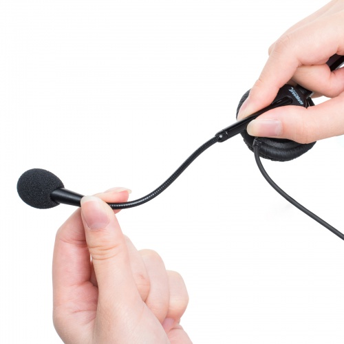 ワイヤレスガイドシステム用ヘッドセット（MM-WGS用ヘッドセット・オーバーヘッド型・片耳・拡声器）