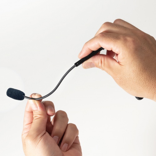 ヘルメット用イヤホンマイク（ワイヤレスガイドシステム・MM-WGS4専用）