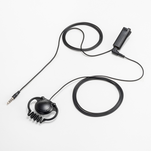 ワイヤレスガイドシステム（親機用イヤホンマイク・MM-WGS5T用・全（無）指向性・ケーブル長約1.1m）