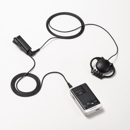 ワイヤレスガイドシステム（親機・ガイド用イヤホンマイク・ツアーガイドシステム・最大100台接続・旅行・団体・ガイドレシーバー・ガイドリーダー・インカム・無線・シスガイド・工場見学）