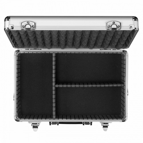 ワイヤレスガイドシステム収納ケース（MM-WGS6/EZ4-HSGS002用・キャリングケース・アルミケース・鍵付・ショルダーベルト付）