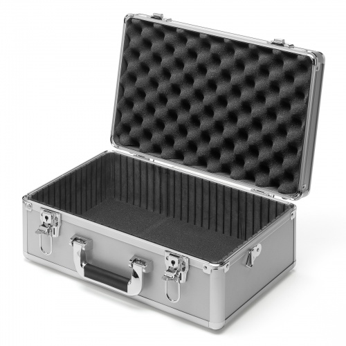 ワイヤレスガイドシステム収納ケース（MM-WGS6/EZ4-HSGS002用・キャリングケース・アルミケース・鍵付・ショルダーベルト付）