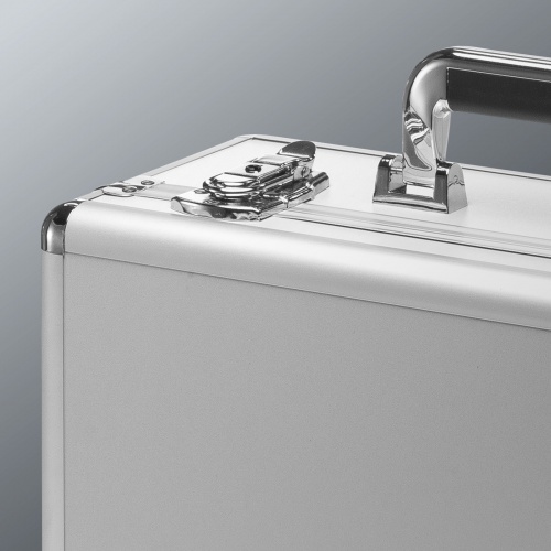 ワイヤレスガイドシステム収納ケース（MM-WGS6/EZ4-HSGS002用・キャリングケース・アルミケース・鍵付・ショルダーベルト付）