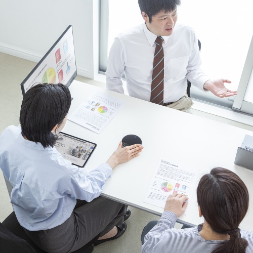 スピーカーフォン｜USB・ワイヤレス・高性能・全指向性マイク搭載