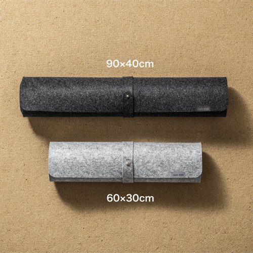 デスクマット（フェルト・幅90cm・奥行40cm・大型マウスパッド・デスクパッド・ブラック） MPD-FLT1BK サンワサプライ