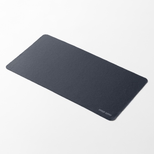 マウスパッド（パソコン液晶保護・クリーニングクロス・3WAY・超薄型・ノートパソコン・すべり止め・手洗い可能・ブラック）