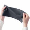 マウスパッド（パソコン液晶保護・クリーニングクロス・3WAY・超薄型・ノートパソコン・すべり止め・手洗い可能・ブラック）