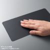 マウスパッド（パソコン液晶保護・クリーニングクロス・3WAY・超薄型・ノートパソコン・すべり止め・手洗い可能・グレー）