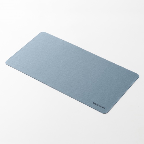 マウスパッド（パソコン液晶保護・クリーニングクロス・3WAY・超薄型・ノートパソコン・すべり止め・手洗い可能・グレー）