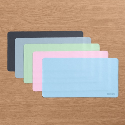 マウスパッド（パソコン液晶保護・クリーニングクロス・3WAY・超薄型・ノートパソコン・すべり止め・手洗い可能・ピンク）