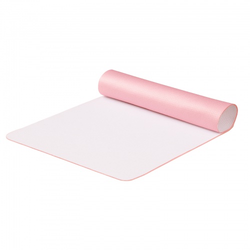 マウスパッド（パソコン液晶保護・クリーニングクロス・3WAY・超薄型・ノートパソコン・すべり止め・手洗い可能・ピンク）