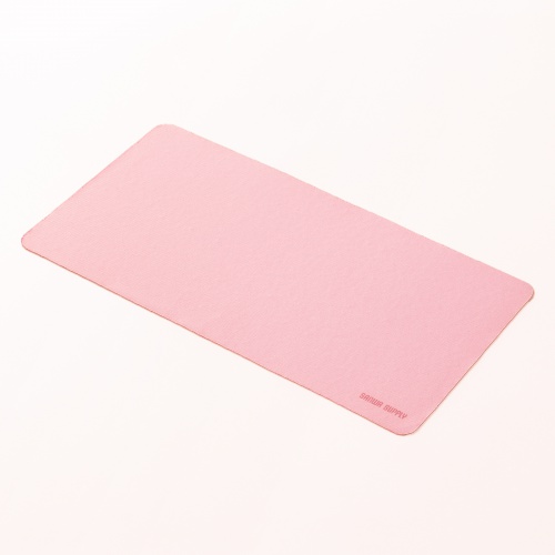 マウスパッド（パソコン液晶保護・クリーニングクロス・3WAY・超薄型・ノートパソコン・すべり止め・手洗い可能・ピンク）