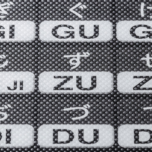 サンワサプライ】大きな文字で読みやすい光学・レーザー対応の