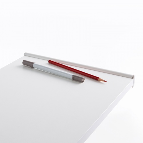 デスク上収納ラック（机上台・幅65cm・ハイタイプ・シェルフ・机上ラック・モニター台・ホワイト）