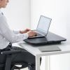 リフトアップデスク（卓上・スタンディングデスク・バネ圧昇降・幅68cm・高さ調整4.5～39.5cm・作業台・昇降デスク化・ブラック）