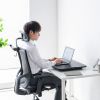リフトアップデスク（卓上・スタンディングデスク・バネ圧昇降・幅68cm・高さ調整4.5～39.5cm・作業台・昇降デスク化・ブラック）