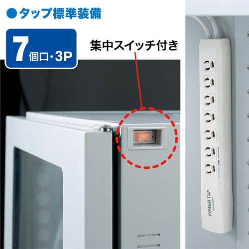 防塵ラック（ラック・マルチラック・ホコリ・小型・パソコン・周辺機器収納・サーバー・おすすめ） MR-FA17CMN サンワサプライ 【代引き不可商品】