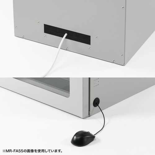 防塵ラック｜W650×D550×H750・放熱ファン・吸気フィルター