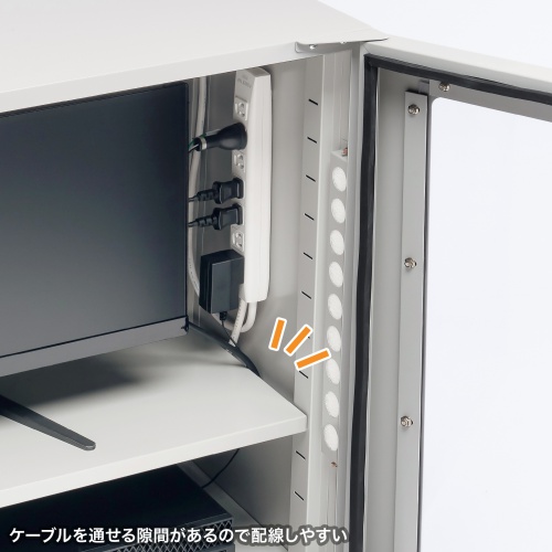 防塵ラック｜W650×D550×H750・放熱ファン・吸気フィルター