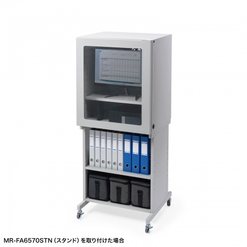 防塵ラック｜W650×D550×H750・放熱ファン・吸気フィルター