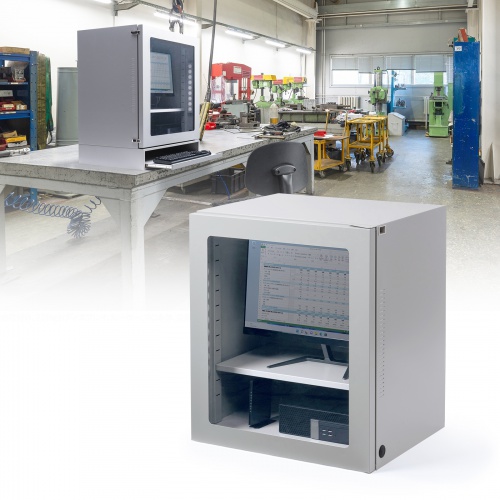 防塵ラック｜W650×D550×H750・放熱ファン・吸気フィルター