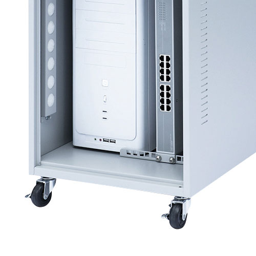 防塵ラック（ラック・CPU用・簡易・W380×D650mm）【代引き不可商品】 MR-FACP1N サンワサプライ