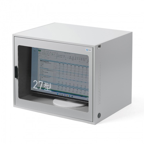 防塵ラック（簡易・W700×D550×H550mm・放熱ファン付き・3P・7個口タップ付属・一括集スイッチ付き）