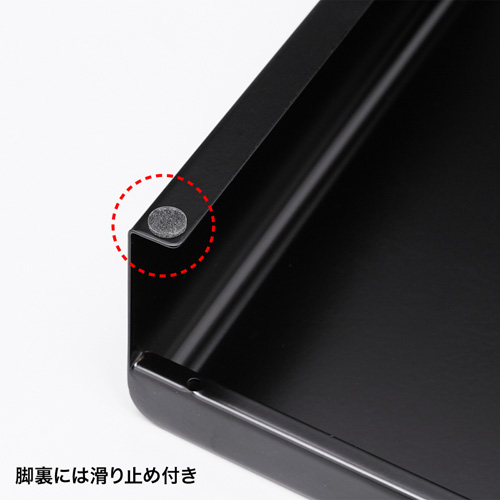 モニター台（電源タップ・USBポート付き・卓上） MR-LC202BK