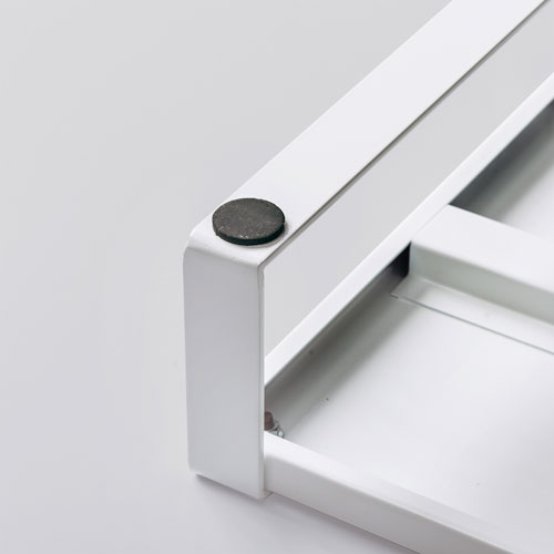 モニター台（机上台・机上ラック・シンプル。幅50cm・奥行25cm・スチール製・ホワイト） MR-LC207WN サンワサプライ