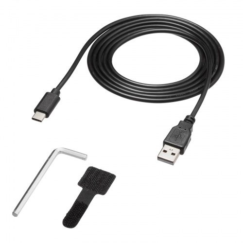 モニター台（机上台・幅60cm・USBハブ・4ポート・コンパクト・木製天板・ケーブル長め1.5m・ブラック）