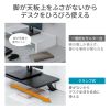 モニター台（机上台・幅60cm・クランプ式・木製・ブラック）