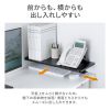 モニター台（机上台・幅60cm・クランプ式・木製・ブラック）