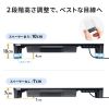 モニター台（机上台・幅59cm・引き出し・USBハブ・USB A×4・高さ2段階調整・モニター下収納・A4収納対応・ブラック）