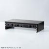 19インチマウント卓上ラック（2U・奥行250mm・EIA規格準拠・スタッキング対応・配信/音響機器収納用）