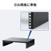 19インチマウント卓上ラック（2U・奥行400mm・EIA規格準拠・スタッキング対応・配信/音響機器収納用）