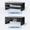19インチマウント卓上ラック（4U・奥行250mm・EIA規格準拠・スタッキング対応・配信/音響機器収納用）