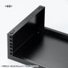 19インチマウント卓上ラック（4U・奥行400mm・EIA規格準拠・スタッキング対応・配信/音響機器収納用）