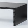 19インチマウント卓上ラック（4U・奥行400mm・EIA規格準拠・スタッキング対応・配信/音響機器収納用）