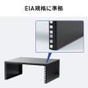 19インチマウント卓上ラック（4U・奥行400mm・EIA規格準拠・スタッキング対応・配信/音響機器収納用）
