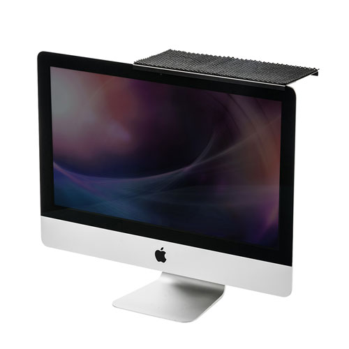 ディプレイ上棚（ディスプレイボード・幅30cm・小物収納・すべり止めシート・組み立て不要・通気孔・天板・テレビ上棚） サンワサプライ