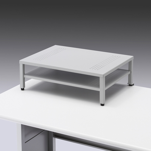 プリンター台（卓上・机上・収納・2段・A4・コピー用紙収納・クランプ・オフィス・幅50cm）MR-PS3 サンワサプライ