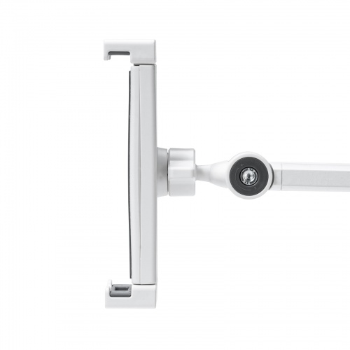 タブレット用フロアスタンド（アーム式・角度・高さ・回転調整可能・デジタルサイネージ・ホワイト） MR-TABST21W サンワサプライ