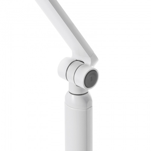 タブレット用フロアスタンド（アーム式・角度・高さ・回転調整可能・デジタルサイネージ・ホワイト） MR-TABST21W サンワサプライ