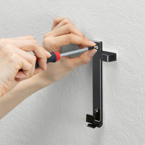 iPad・タブレットホルダー（7～11インチ・厚さ15mmまで・ブラック）