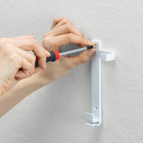 iPad・タブレットホルダー（7～11インチ・厚さ15mmまで・ホワイト）