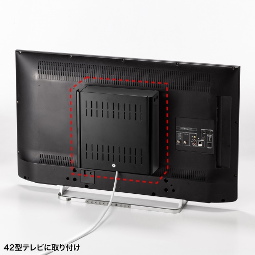 セキュリティボックス（VESA取付け・鍵付き・ブラック） MR-VESA10L サンワサプライ