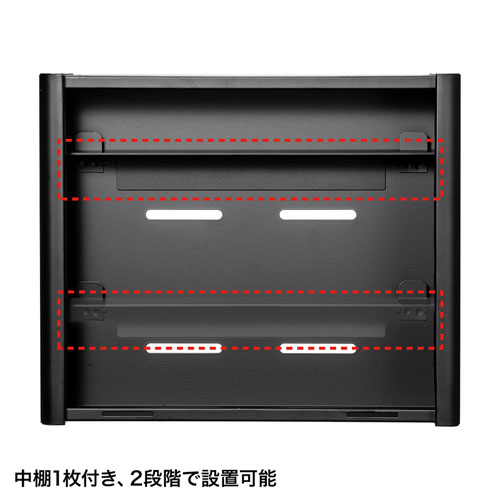 VESA取付けセキュリティボックス（ブラック）