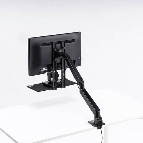 液晶ディスプレイVESAマウント取付けカメラ台