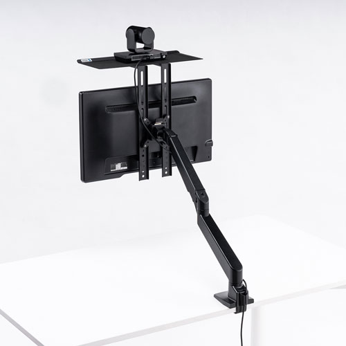 液晶ディスプレイVESAマウント取付けカメラ台