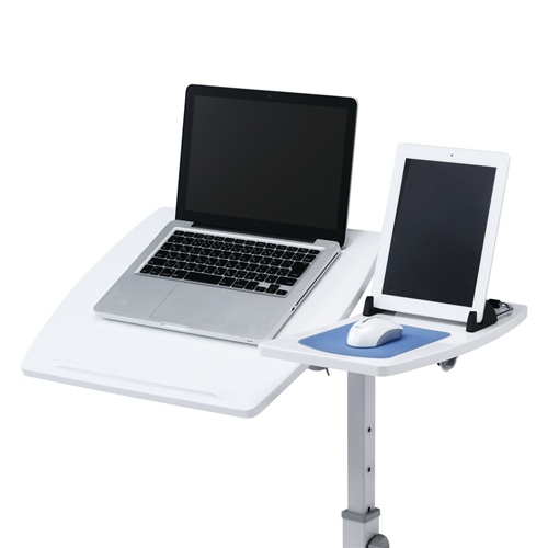 【アウトレット･訳あり・セール】ノートパソコンデスク（ホワイト）